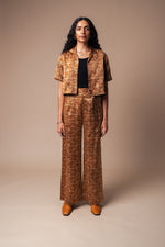 Golden Clouds Belted Trouser