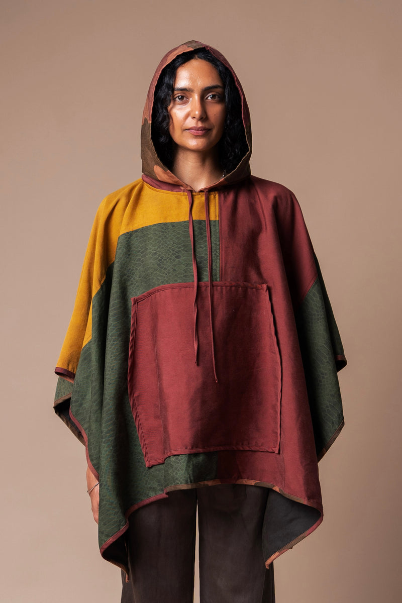 Patchwork Poncho