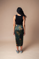 Jade Dahlia Midi Skirt