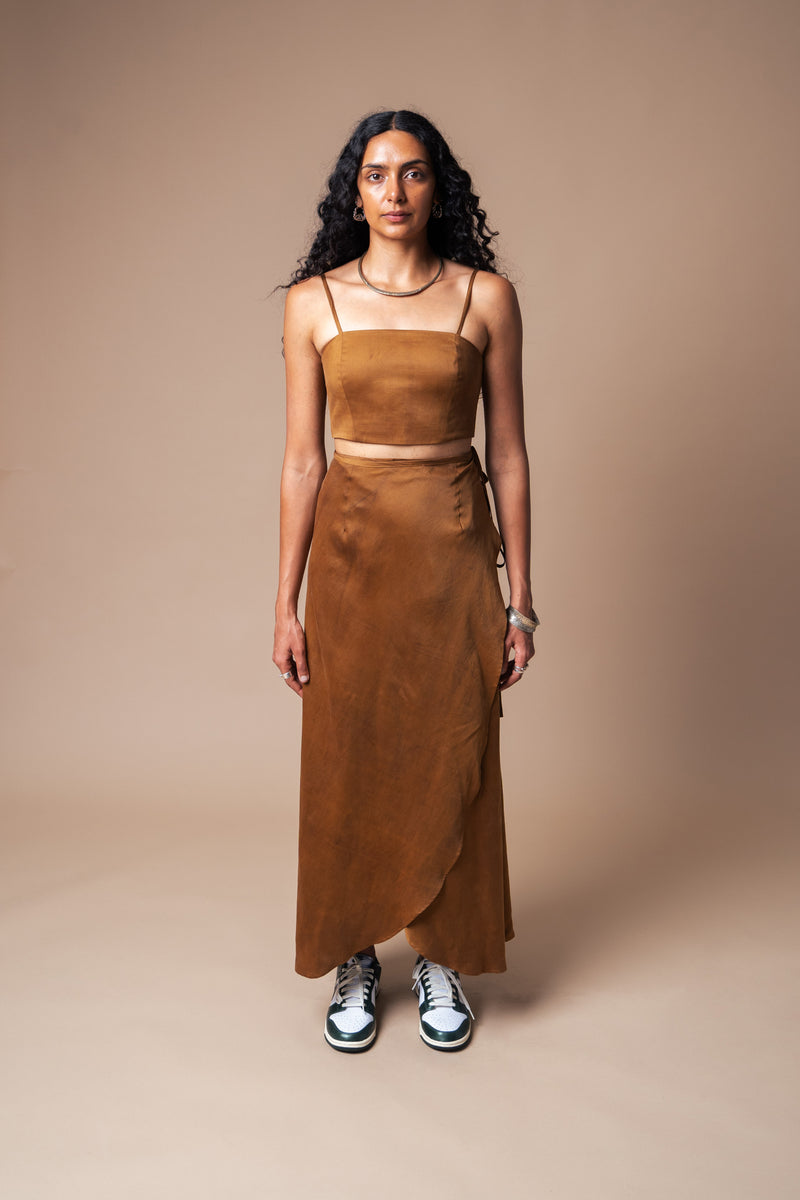 Sun Floor-length Wrap Skirt