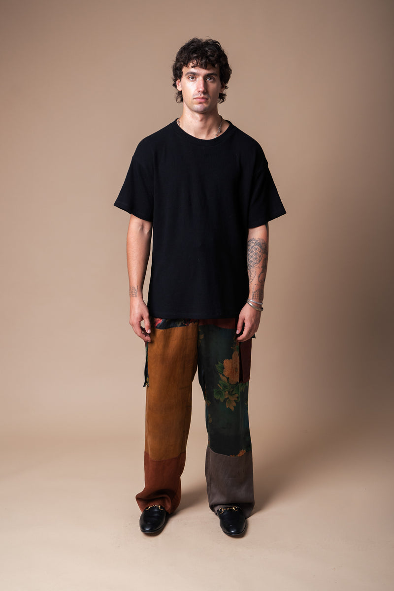 Patchwork Cargo Pant