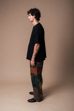 Patchwork Cargo Pant