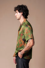 Verdant Cranes Camp Collar Shirt