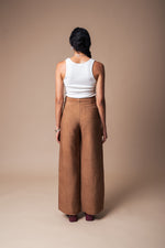 Coffee Belted Trousers