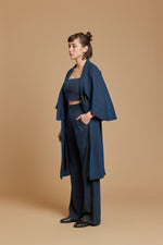 Indigo Cobra Kimono