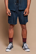 Blue Snake Lounge Short