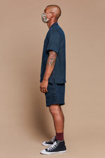 Blue Snake Lounge Short