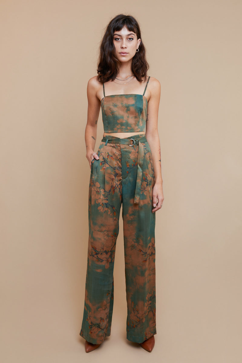 Clouds Belted Trouser